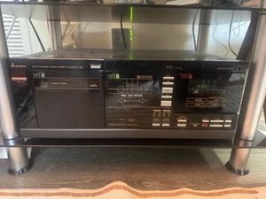 Rare WORKING Mitsubishi 6+1 Cassette Deck - Afbeelding 1 van 3