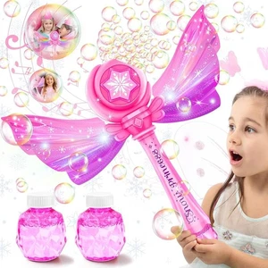 Fee Seifenblasenstab Elektronisch Licht Seifenblasenmaschine Kinder Mädchen DE - Bild 1 von 10