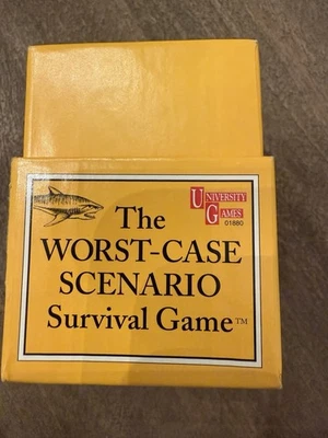 The Worst-Case Scenario Survival Game university Replacement QUESTION CARDS ONLY - Image 1 of 3