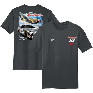 HOT NEW! Bubba Wallace #23 Racing Team U.S Car T-Shirt Gift Fan - Picture 1 of 4