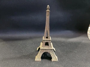 1889 Paris France World's Fair ORIGINAL 5-1/4" Souvenir Eiffel Tower Display - Picture 1 of 17