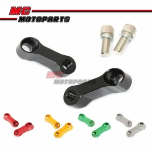 Adaptador de extensión de espejo elevador CNC 40 mm para Suzuki B-King Bandit 1200 DR400SM - Imagen 1 de 12
