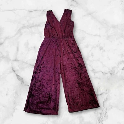 xhilaration красный бархат комбинезон женщин Sz XL мягкий удобный праздничные наряды - Изображение 1 из 4