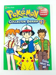 Vintage POKEMON Collector Series #1 Coloring Activity Book (Golden Books) - Picture 1 of 9
