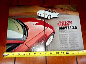 2001 BMW Z3 3.0 vs. 2001 PORSCHE BOXSTER ORIGINAL ARTICLE - Picture 1 of 12