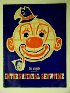 Don Ameche presents International Showtime Signed 24 Pg Circus Souvenir Program - Picture 1 of 7