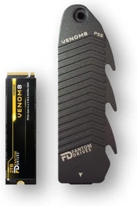 Fantom Drives VENOM8 2TB NVMe Gen 4 M.2 Internal SSD PS5 Memory Upgrade 3D NAND - Picture 1 of 5