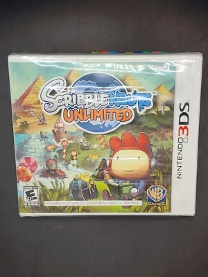 Scribblenauts Unlimited (Nintendo 3DS, 2012)...Usado/Sellado...E5 Foto 1 de 2