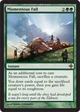 [1x] Momentous Fall - Played, English - Rise of the Eldrazi MTG Magic
