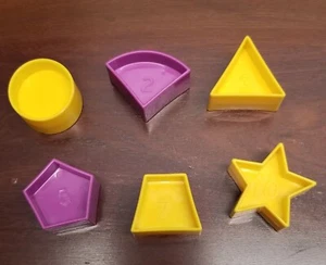 Tupperware Shape O Sorting Ball part piece yellow Replacement You Pick One toy - Picture 1 of 2