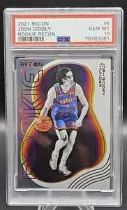 2021-22 Panini Recon #6 Josh Giddey Rookie Recon PSA 10 - Picture 1 of 2