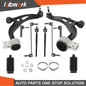 Labwork Front Lower Control Arms Sway Bars Tie Rods For 13-17 Ford Flex Lincoln - Picture 1 of 12