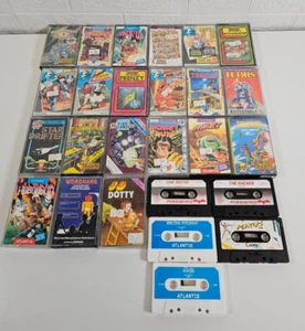 Acorn Electron BBC Cassette Tape Game Bundle See Pics For Titles some bangers! - Photo 1/13