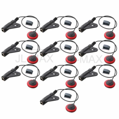 10pcs Piezo Contact Microphone Mic Pickup Guitar Violin Banjo Parts AD-20 - Image 1 of 4