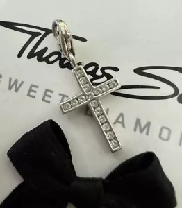Thomas Sabo Pave Kreuz Charm Anhänger - Bild 1 von 2