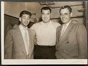 1940s Type 1 Photo World Heavyweight Boxing Champ Jack Dempsey Vintage