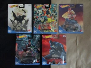 Hot Wheels Premium 2022 Batman DC Comics History of Batman Classic Covers - Picture 1 of 11