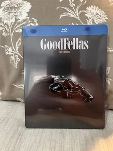 NEW GOODFELLARS BLU-RAY STEELBOOK! ITALY IMPORT+ENGLISH REGION B! FACTORY SEALED - Picture 1 of 6
