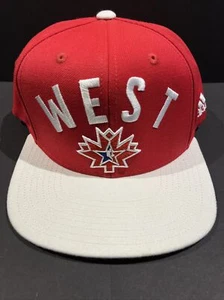 Adidas NBA All-Star Game Toronto 2016 West Team Rojo Snapback Gorra Kobe Game - Imagen 1 de 8