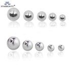 10 Pcs Ricambio Palline per Piercing Pancia Capezzolo Barretta Labbro Lingua