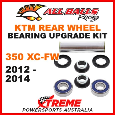 Kit de actualización de cojinete de rueda trasera All Balls 25-1552 KTM 350XC-FW 350 XC-FW 2012-14 Foto 1 de 2