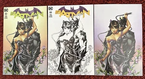 BATMAN 50 EBAS BASALDUA LIMITED EDITION COLOR B&W/SKETCH VIRGIN VARIANT SET of 3 - Bild 1 von 1
