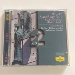 Christa Ludwig MAHLER Sinfonie 9 Kindertotenlieder Rukert Karajan 2CD Set - Bild 1 von 4