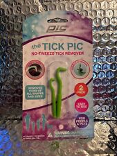 PIC TIC PIC Remover Dogs Pets People Kids Camping Outdoors 2Pack Twist Lyme NEW