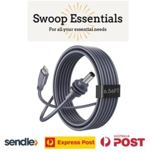 Waterproof USB C Type C To DC Cable For Starlink Mini 5 Meters - Picture 1 of 1