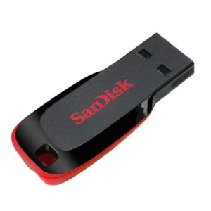 Memory Stick de unidad flash USB de 16 GB, hoja SanDisk Cruzer, SDCZ50-016G-B35, negra - Imagen 1 de 4