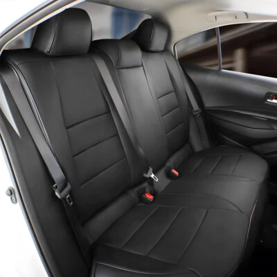 For Toyota Camry L LE XLE 2012-2017 Car 5 Seat Covers Front & Rear Faux Leather Foto 1 de 4