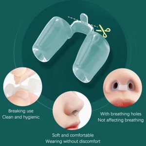 Postoperative Nostril Support Shaping Crooked Nose Correction Fixator New - Foto 1 di 17