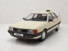 Audi 100 C3 Taxi 1989 Beige Maquette de Voiture 1:18 Triple9