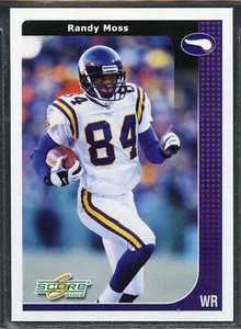 2002 Score Football - #126 - Randy Moss - Minnesota Vikings - Picture 1 of 1