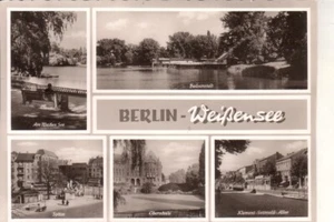 Postkarte : BERLIN - WEISSENSEE , Ansichten ; ca.1961 - Bild 1 von 1