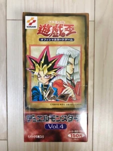 Yu-Gi-Oh ! 1999 Vol.4 Japanese Booster Box 30 Packs Sealed Yugioh Foil Pack - Picture 1 of 8