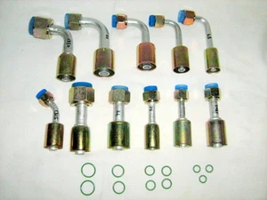 ACCESORIOS BEADLOCK PASO ARRIBA/ABAJO HEMBRA ANILLO TÓRICO, RECTO/45/90 #6, #8, #10 11 piezas - Imagen 1 de 1