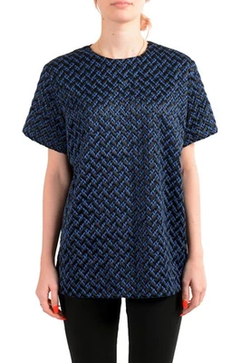 Viktor & Rolf Women's Two-Tone Short Sleeve Blouse Top US S IT 40 - Image 1 of 4