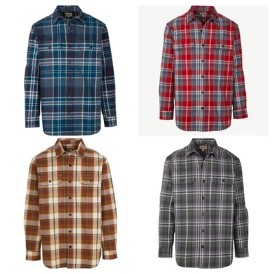 RedHead Brownsboro Brawny Flannel Long-Sleeve Shirt for Men S M L LT XL - Image 1 of 4