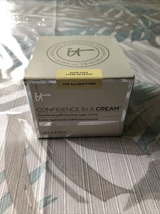IT Confidence In A Cream Súper Crema Hidratante - 2 Fl Oz, NUEVO - Imagen 1 de 4