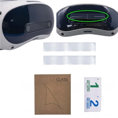 Für PICO 4 VR Headset Brille Objektivschutz Film HD Kit Kratzdicht Zubehör - Image 1 of 4