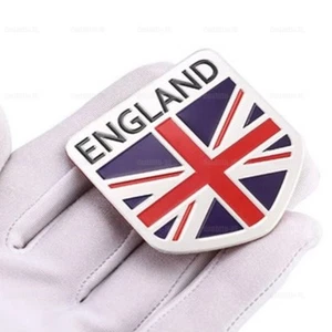 Reino Unido Inglaterra Bandera Logo Coche Pegatina 3D Metal Emblema Insignia Calcomanía Accesorios Coche - Imagen 1 de 9