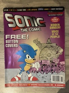 sonic the comic fleetway issue 77-uk Edition - Picture 1 of 2