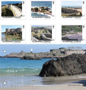 Alderney Stamps: "Alderney Forts" Presentation Pack 2015 - Picture 1 of 6