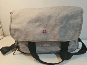 Swiss Edition Large Shoulder Messenger Overnight Bag diaper travel Bag Multi-use - Picture 1 of 21