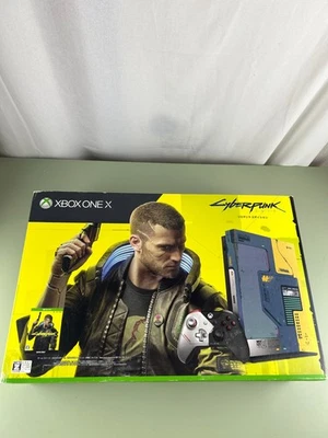 Microsoft Xbox One X Cyberpunk 2077 Limited Edition Console Japanese version - Image 1 of 4