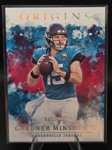 2020 Panini Origins Football #41 Gardner Minshew II Red Parallel /299 - Bild 1 von 2