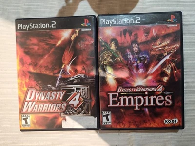 Dynasty Warriors 4 Base Game And Empires Expansion 批量 Playstation 2 PS2 — 第 1/4 张图片