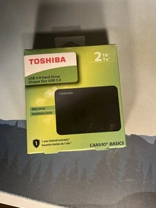 Toshiba 2TB USB3.0 External Hard Drive - Used, Works Good - Picture 1 of 3