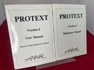 PROTEXT V6 Reference & User Guides for IBM PC & Atari ST by Arnor Iss 8 1993 - Picture 1 of 19